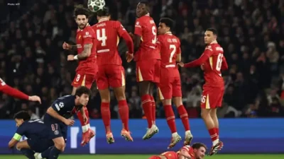 PSG Beat Liverpool 2-0 in Champions League Tie