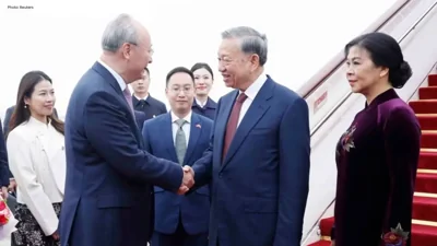 Vietnam President To Lam Begins China Visit
