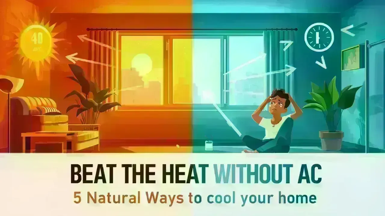 Stay Cool: 5 Natural Methods to Beat the Heat Without Air Conditioning