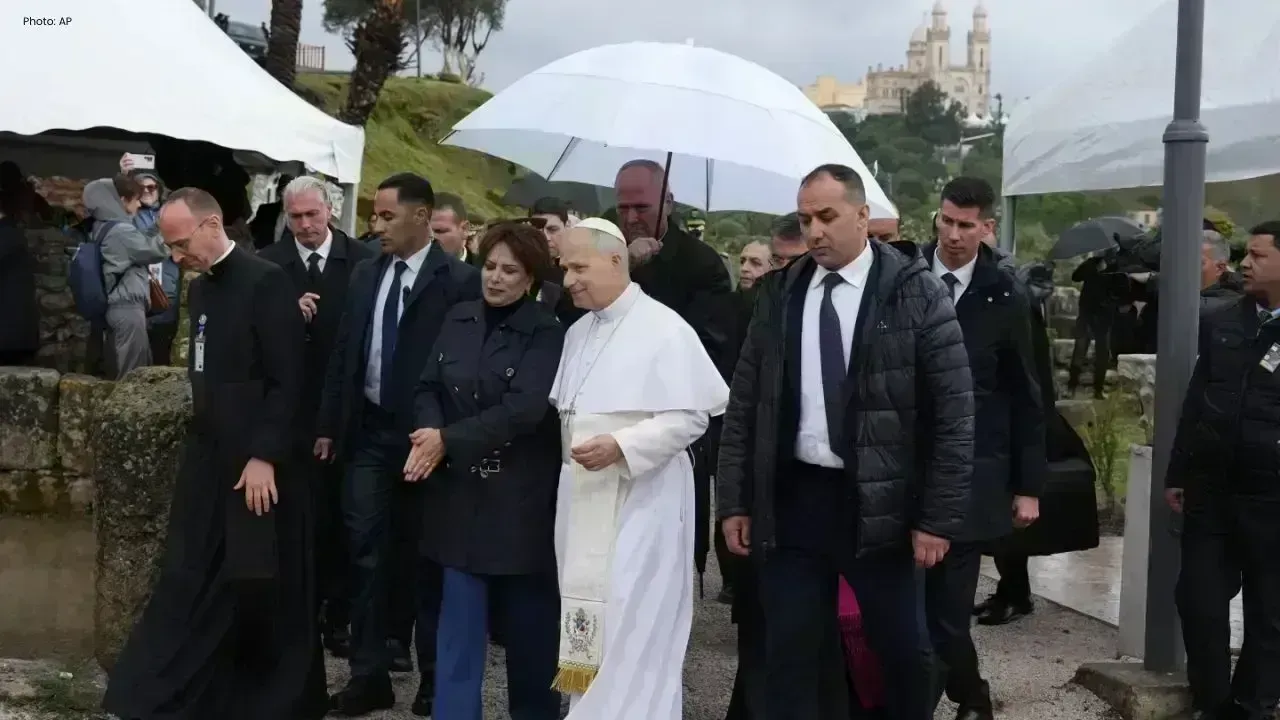 Pope Leo XIV Visits St Augustine Site Algeria