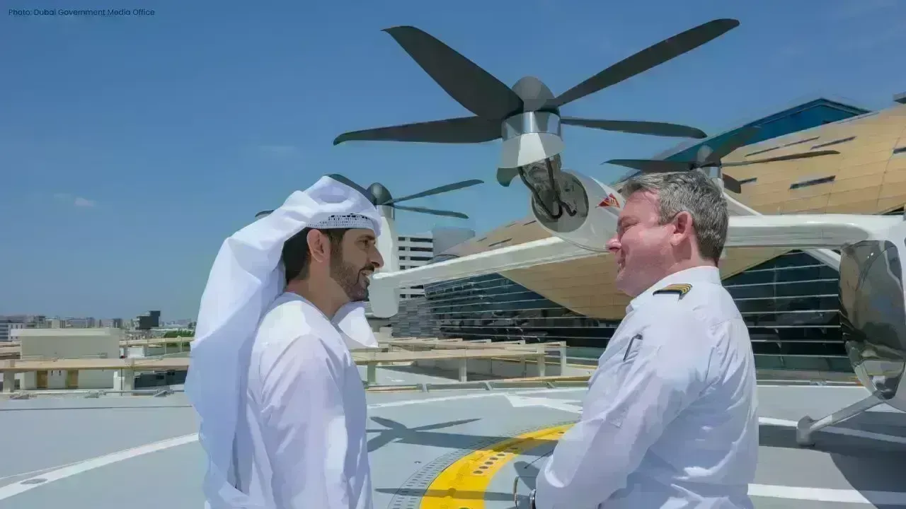 Dubai's First Air Taxi Station Near DXB: A Major Mobility Milestone