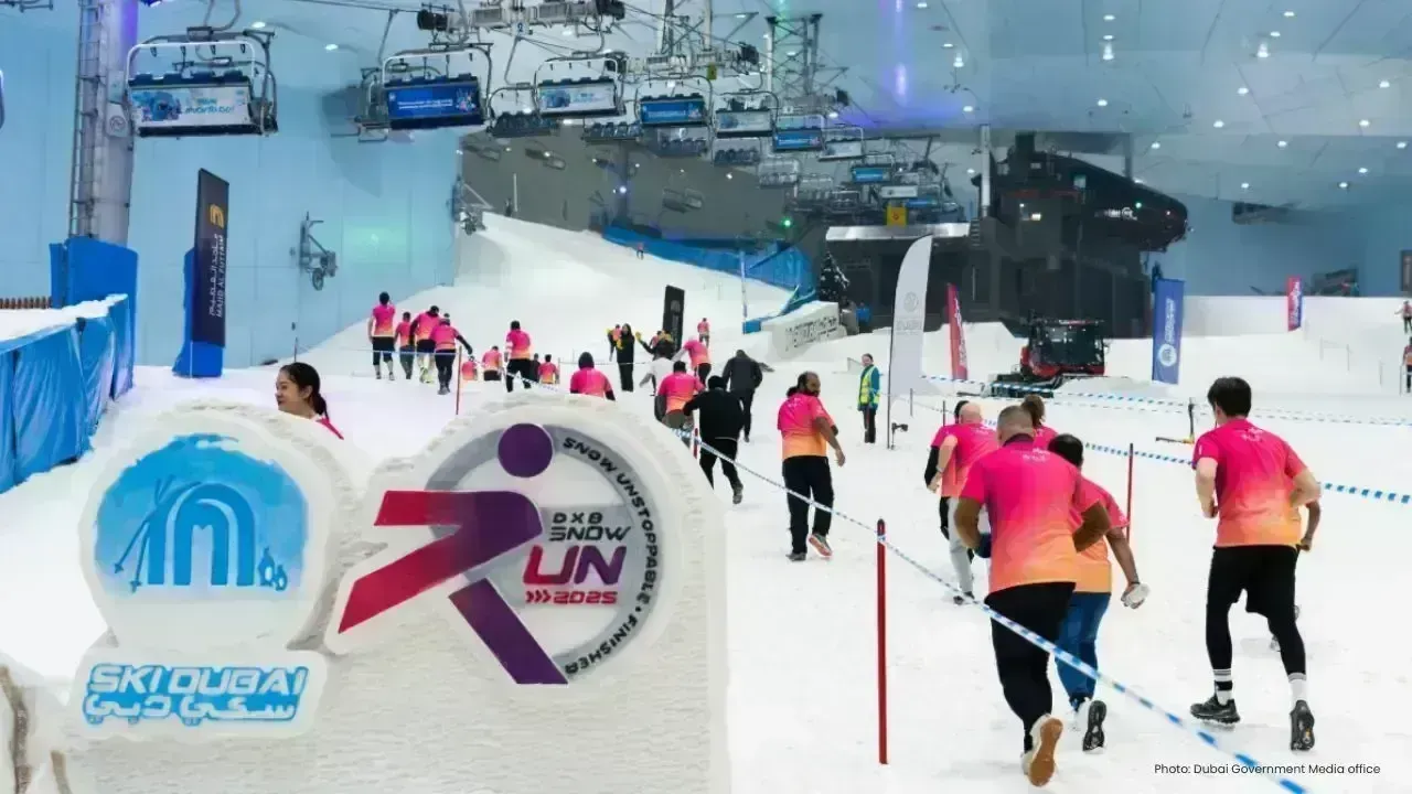 Seventh Edition of DXB Snow Run Returns on May 17 at Ski Dubai
