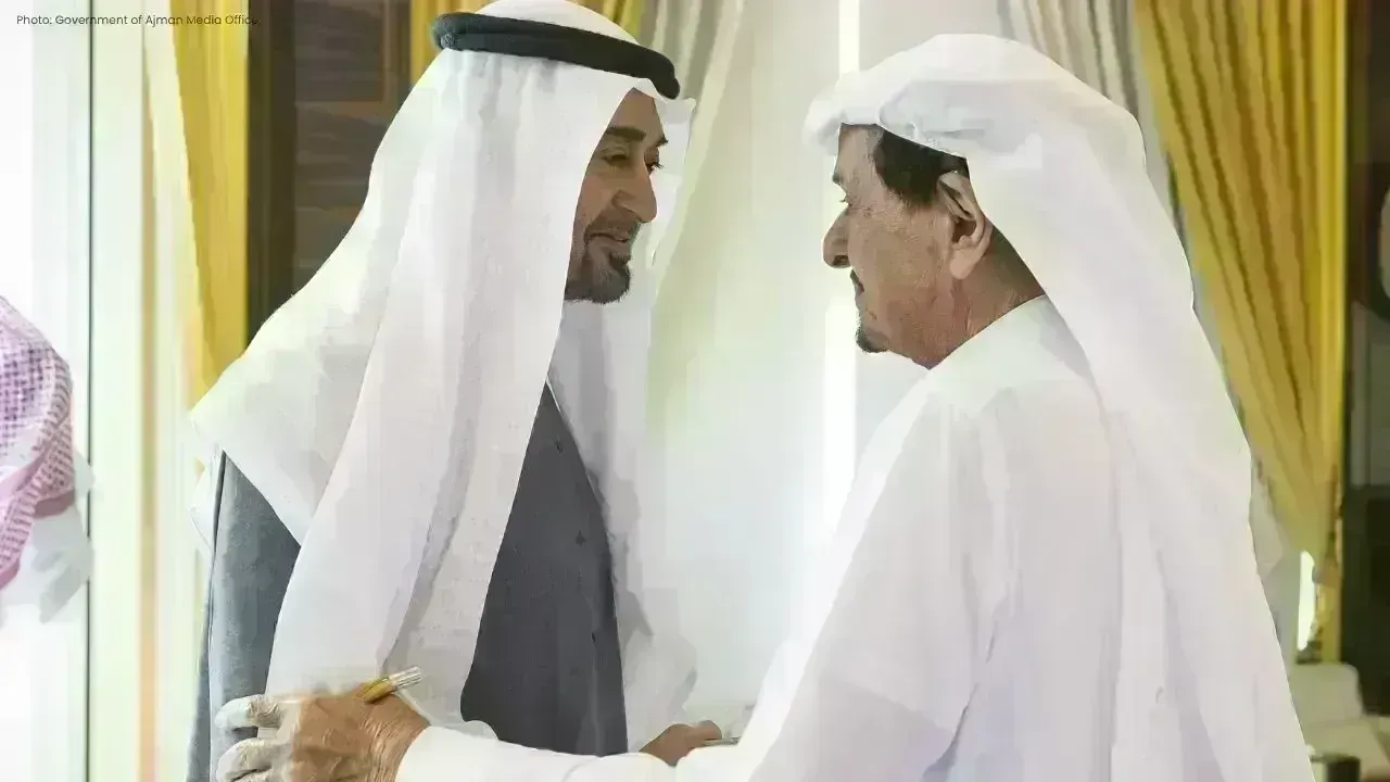 UAE President Engages with Ajman Ruler to Discuss Key National Goals