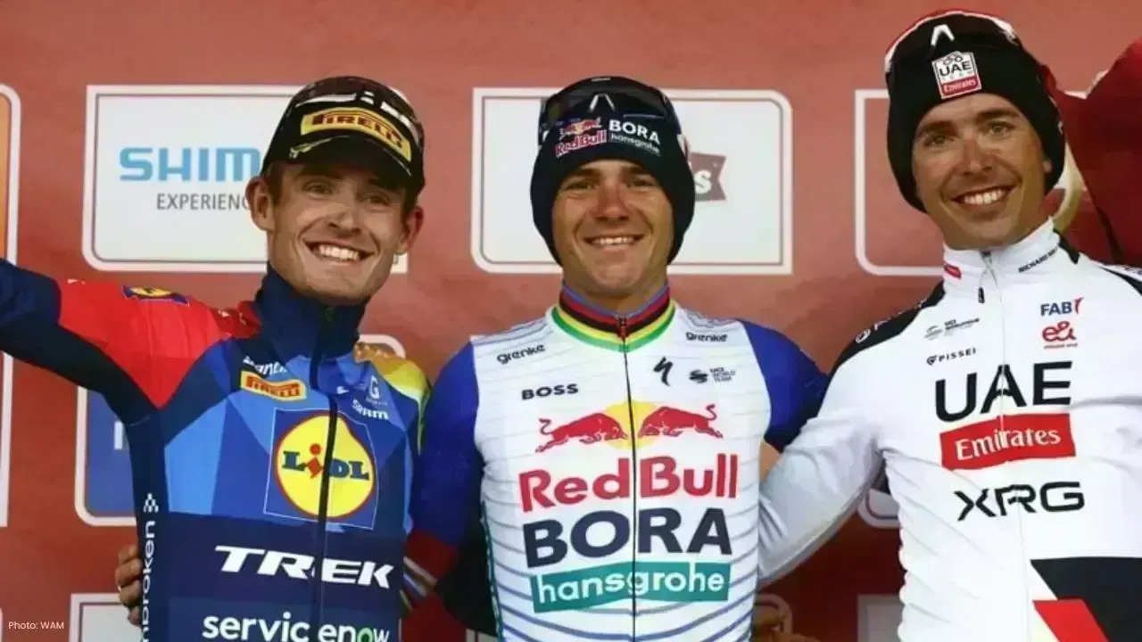 Evenepoel Triumphs at Amstel Gold Race While Cosnefroy Shines in Third Place