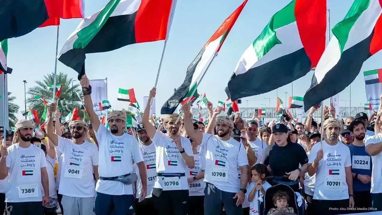 Massive Turnout at UAE's Run for the Nation Event