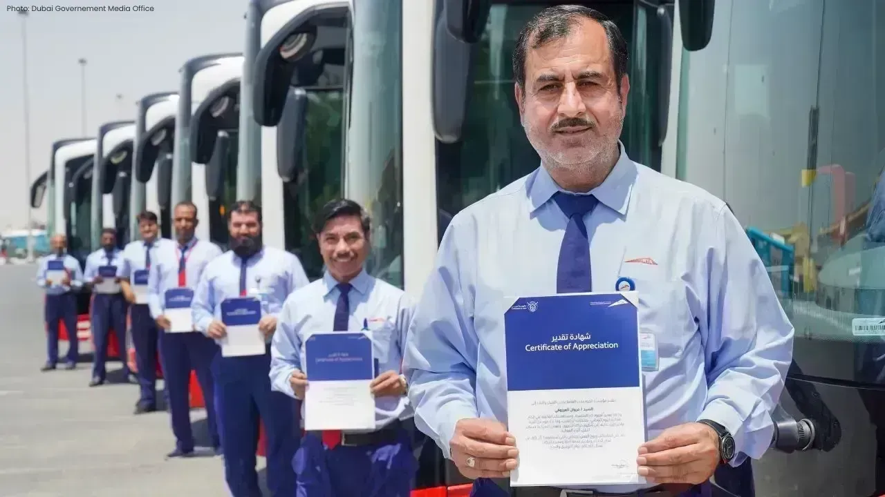 RTA Celebrates 737 Bus Drivers for Exceptional Service in Dubai 2025