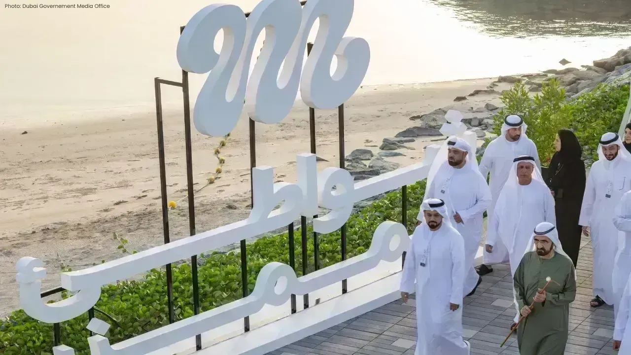 Sheikh Mohammed Evaluates AED500M Al Mamzar Beach Initiative