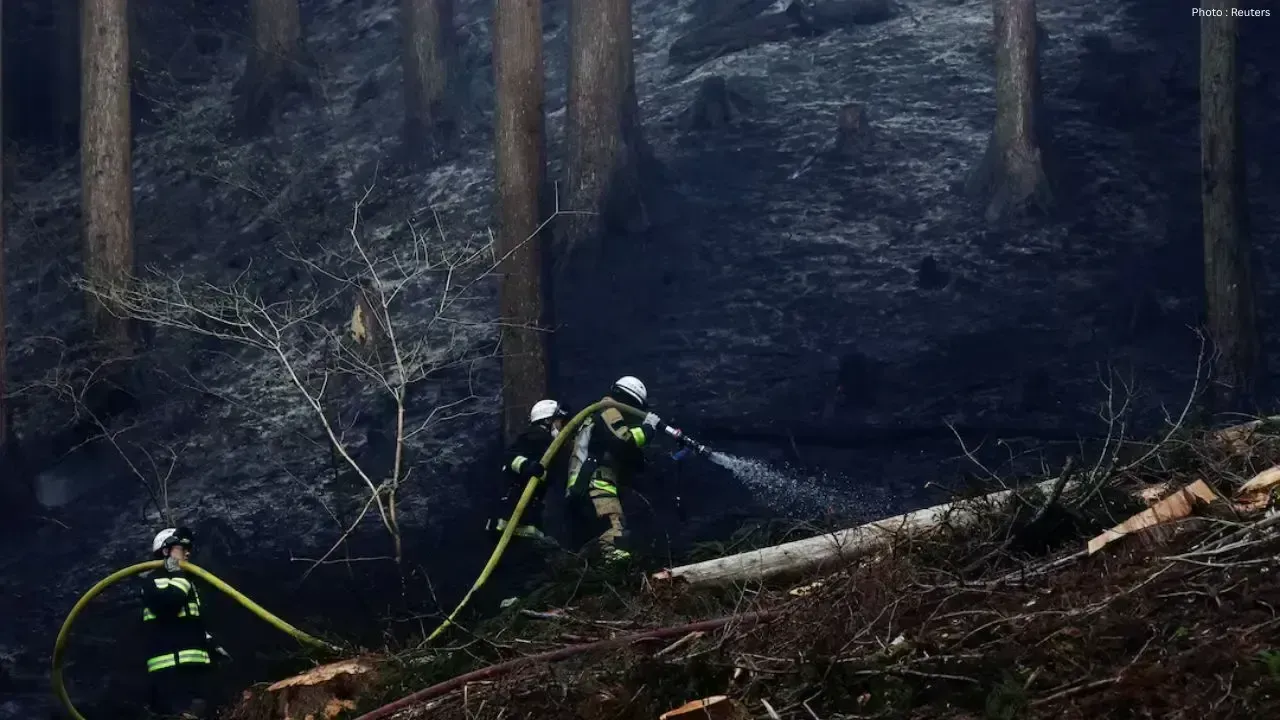 Wildfires Rage in Iwate, Japan: Over 3,000 Residents Evacuated