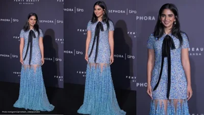 Isha Ambani Dazzles in Dior at Fenty Beauty Launch