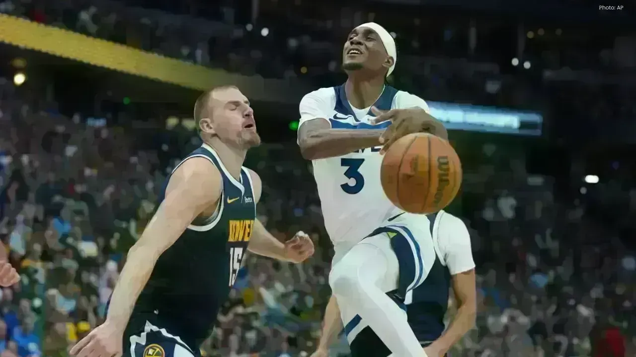 McDaniels Resilient as Nuggets Triumph Over Wolves in Game 5