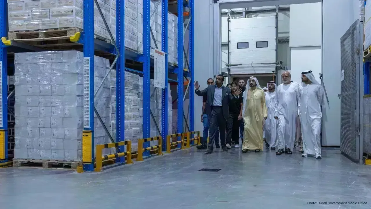 Sheikh Mohammed Explores Dubai's Premier Dates Factory