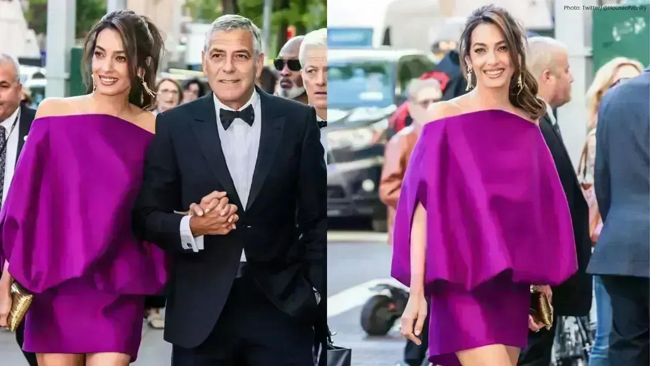 Amal Clooney Makes a Fashion Statement at Chaplin Gala in NYC