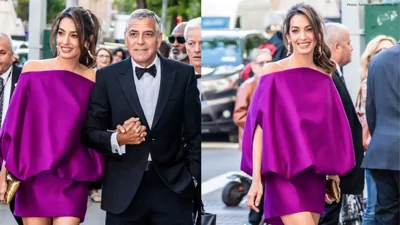 Amal Clooney Makes a Fashion Statement at Chaplin Gala in NYC