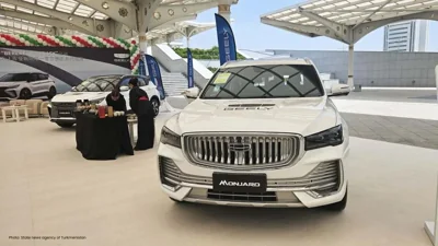 Geely Showcases Family Cars at Ashgabat Expo