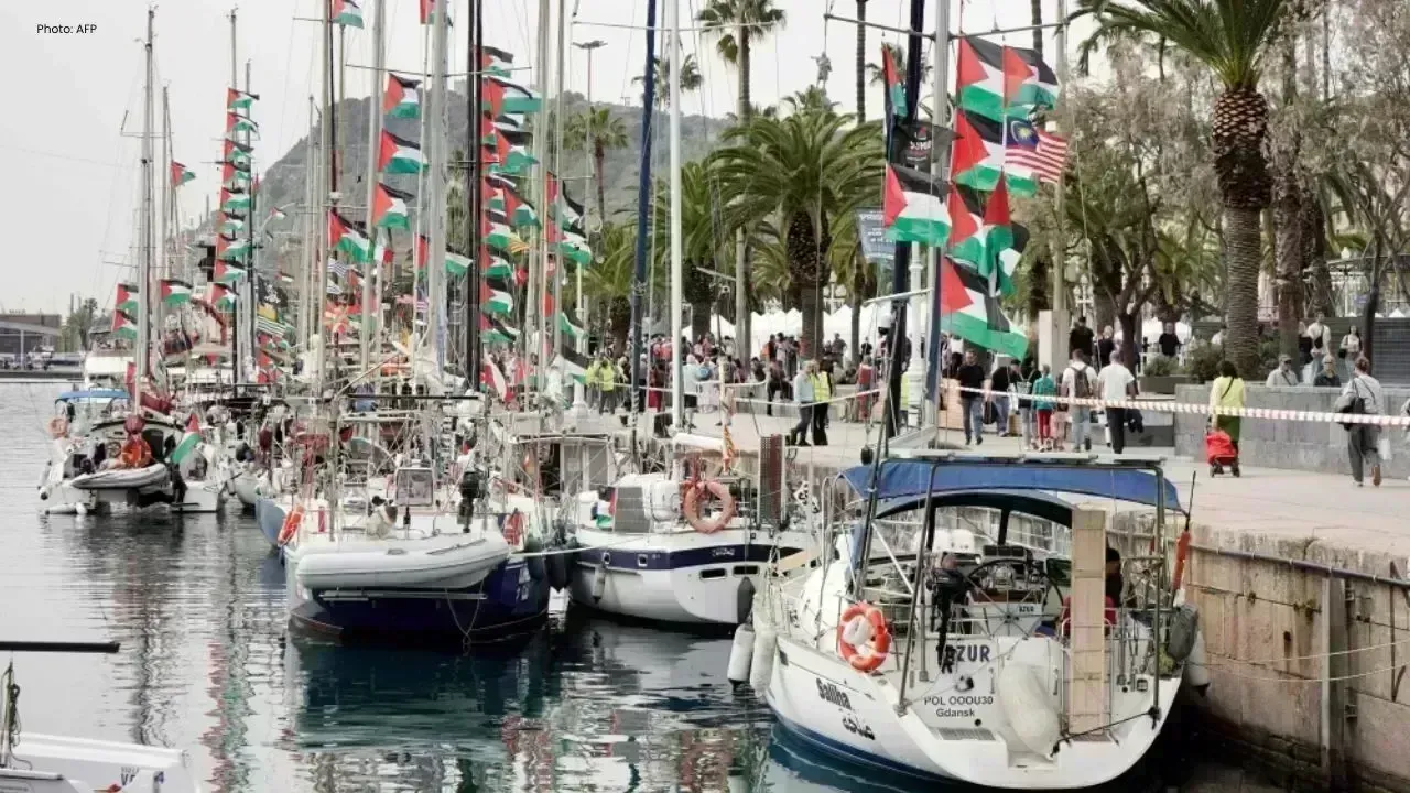 Israel stops Gaza aid flotilla at sea again