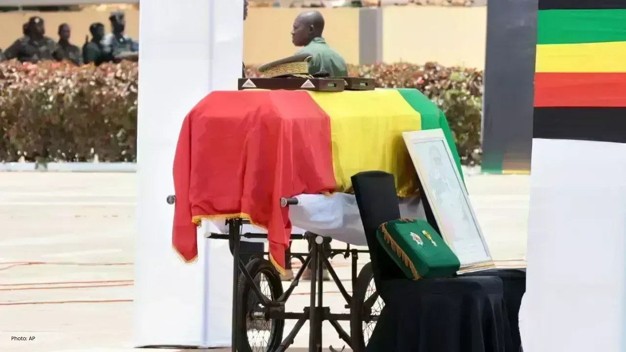 Mali Holds Funeral for Slain Junta Leader Camara