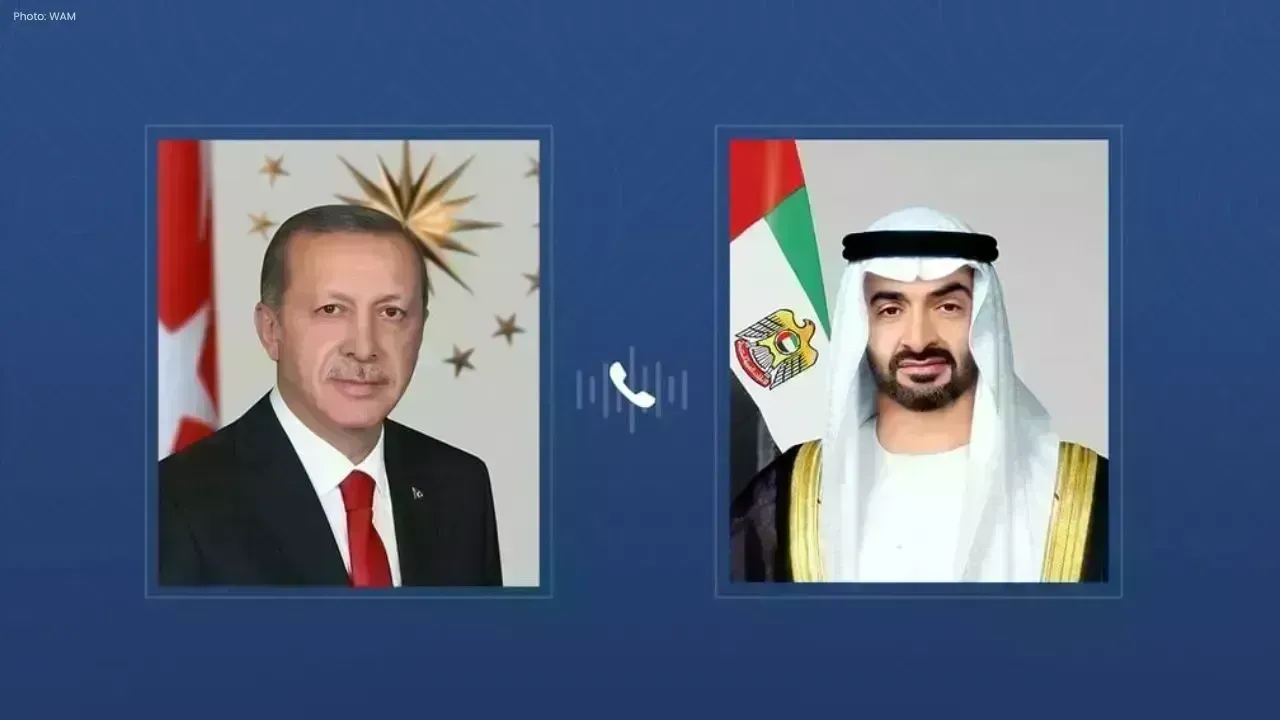 UAE and Türkiye Presidents Engage in Talks to Enhance Economic Cooperation
