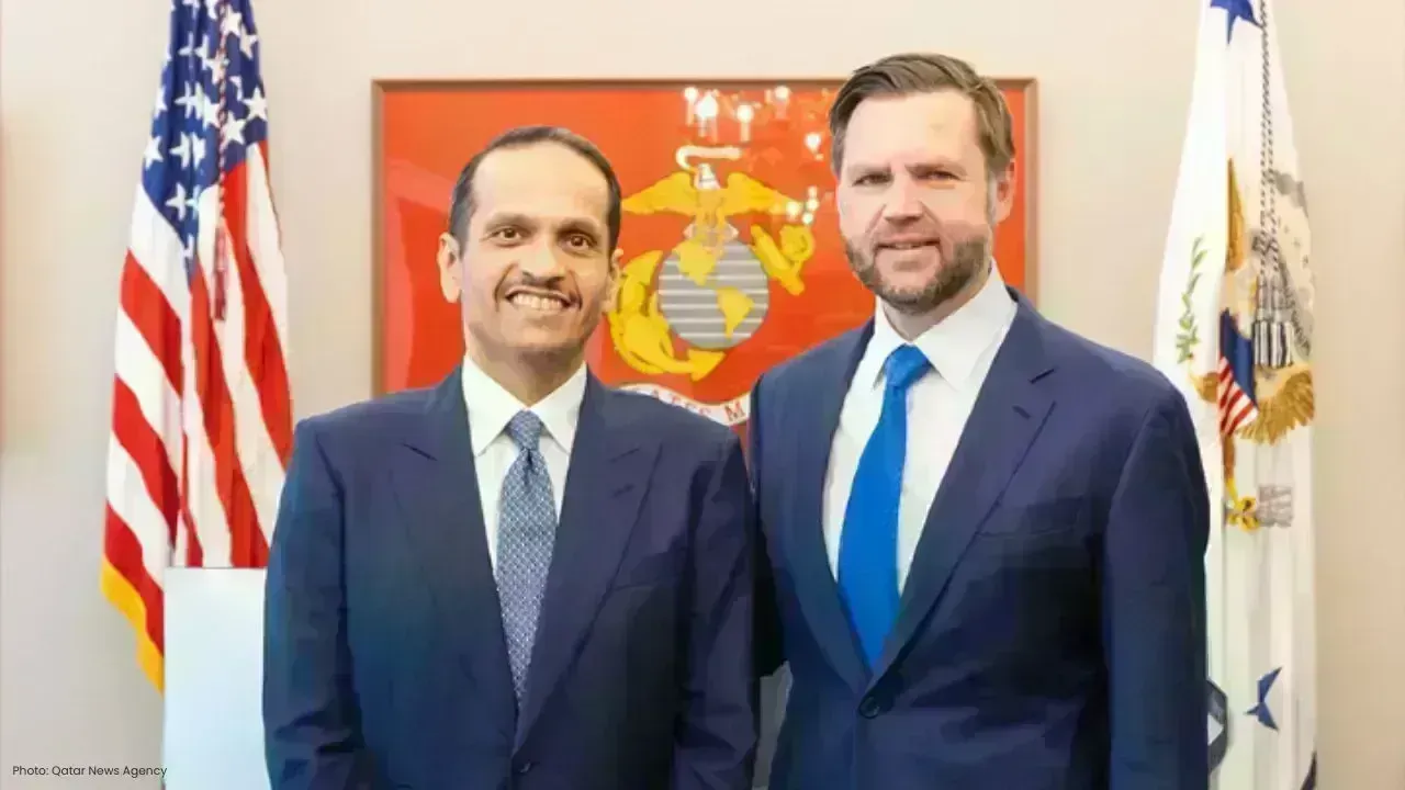 Qatar’s PM and US Vice President JD Vance Discuss Peace Initiatives