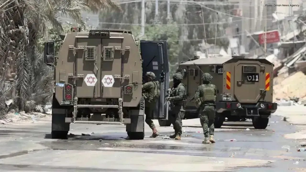 Israeli Forces Detain 14 Palestinians During West Bank Operations