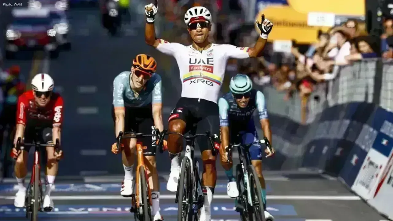 Jhonatan Narváez Clinches Stage 4 Victory at Giro d’Italia for UAE Team Emirates-XRG