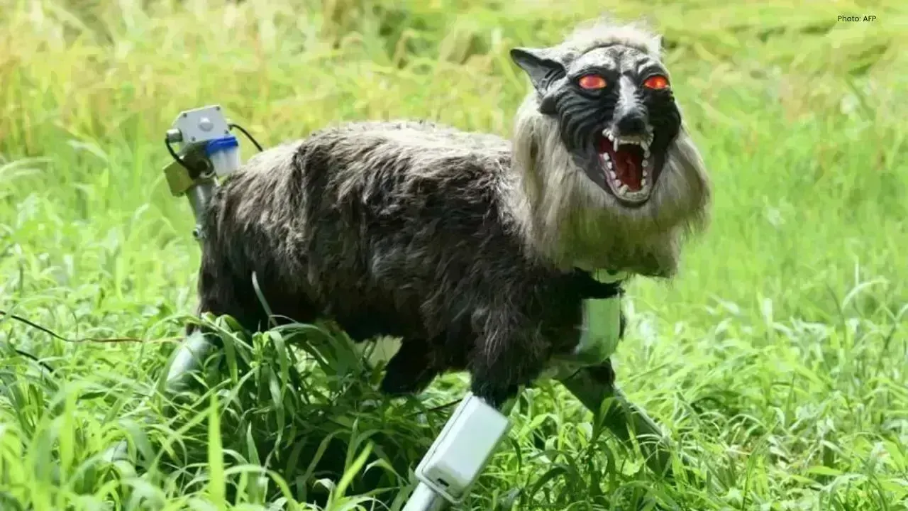 Japan Uses Robot Wolves for Wildlife Safety