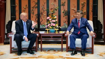 Trump Ends Beijing Visit With Positive Tone