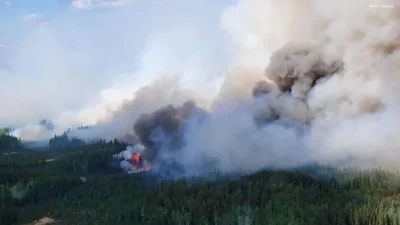 Wildfire Near Sundre Sparks Evacuation Alerts in Alberta
