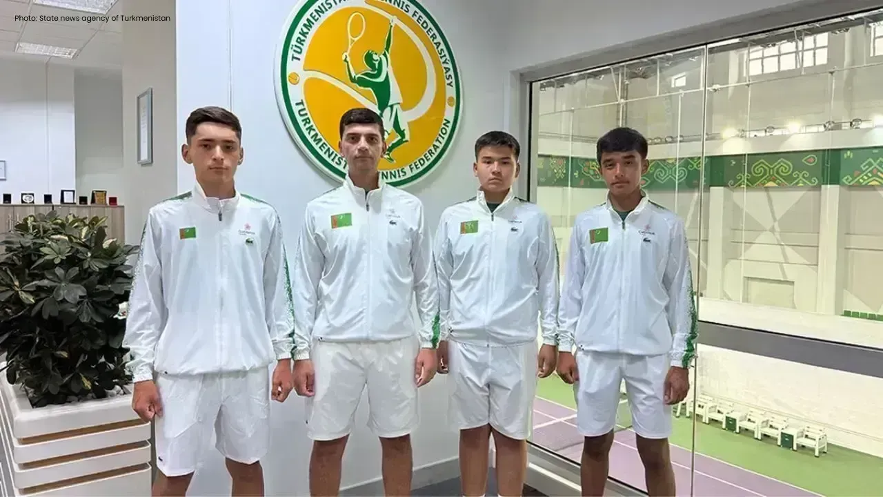 Turkmen U16 Team Eyes Davis Cup Spot