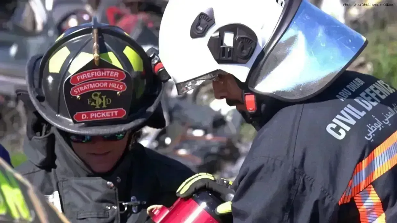 Abu Dhabi Civil Defence Enhances Skills at FDIC US