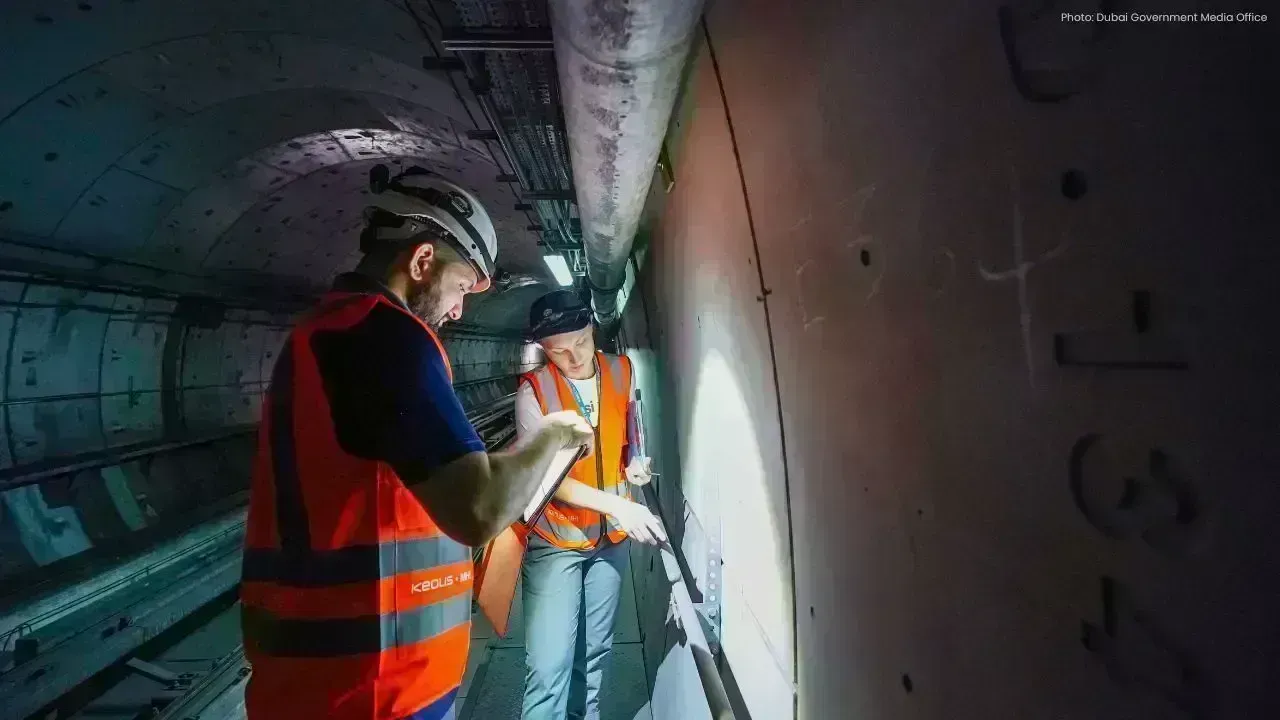 Dubai Metro Tunnel Maintenance Successfully Finalized by RTA