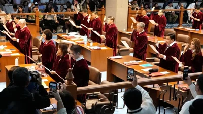 Philippine Senate Opens Duterte Impeachment