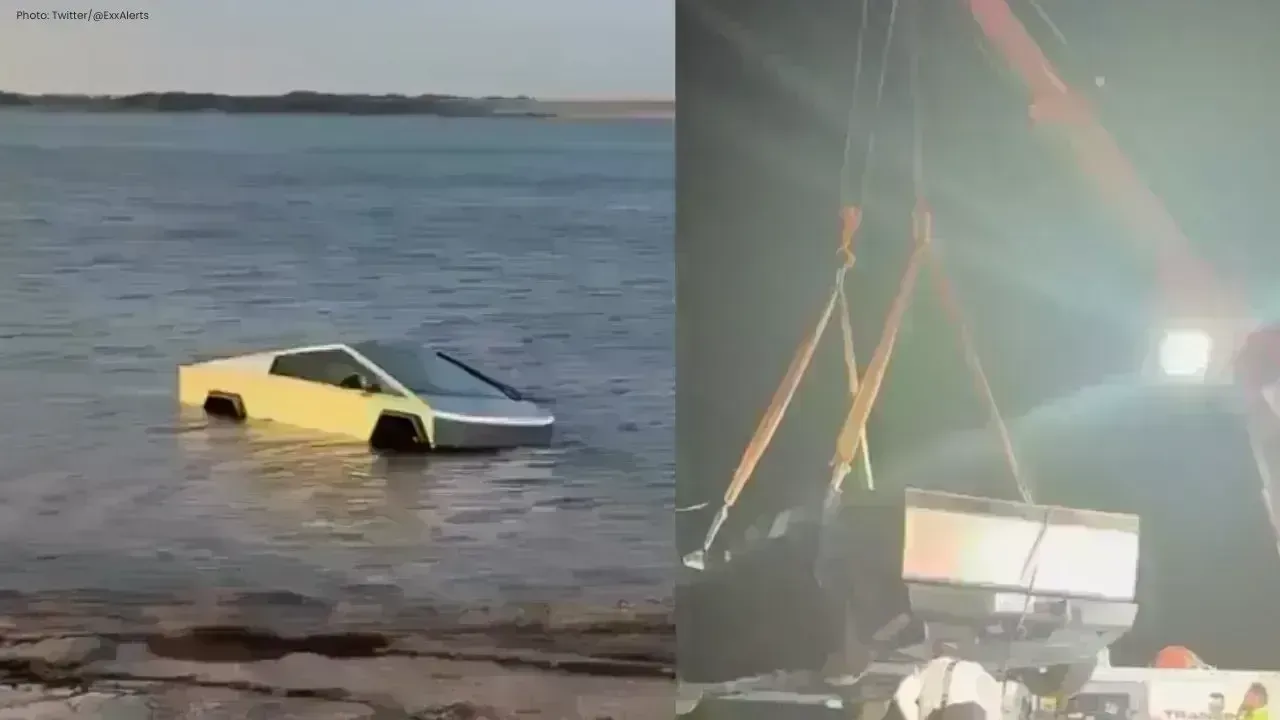 Texas Man Arrested After Cybertruck Submerges in Grapevine Lake