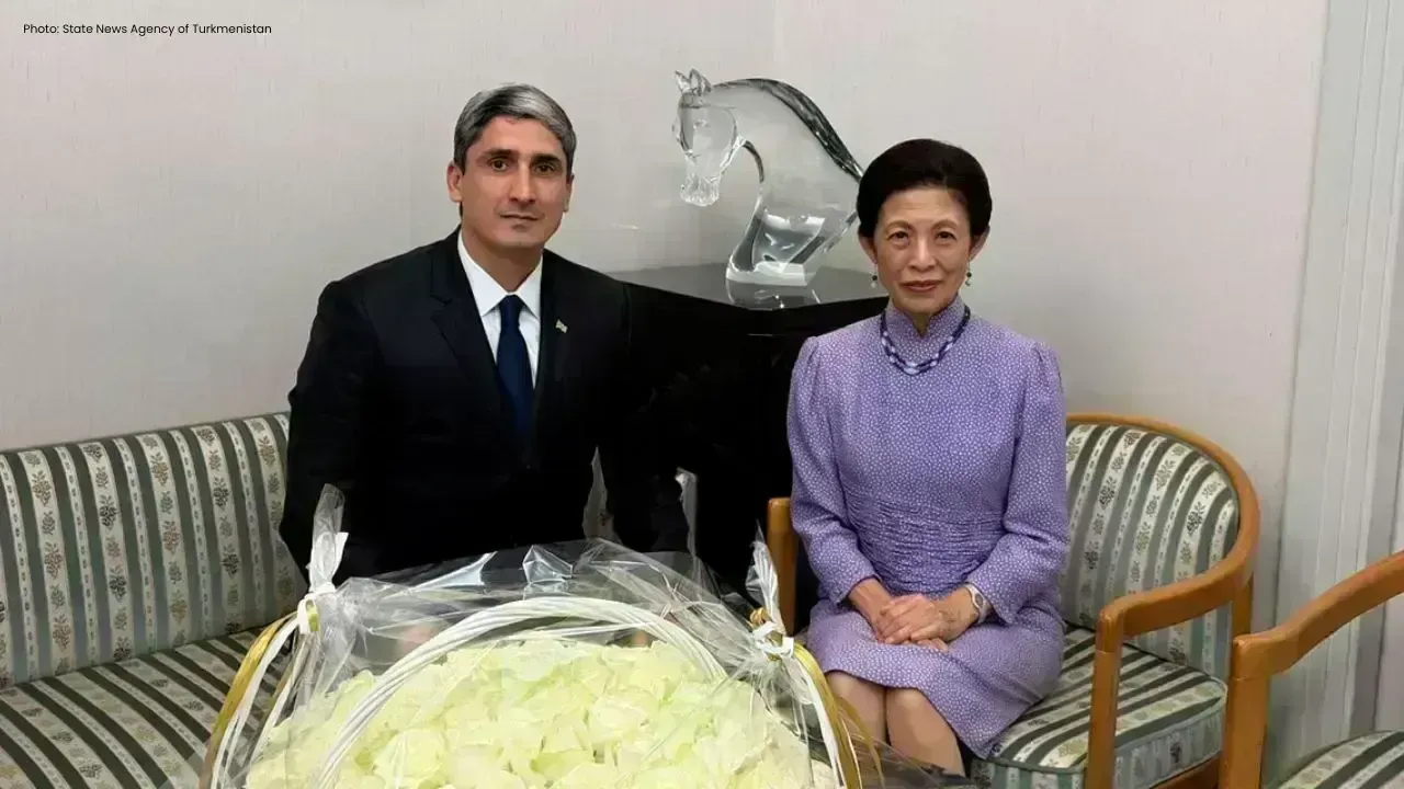 Turkmen Envoy Meets Japan’s Princess Takamado