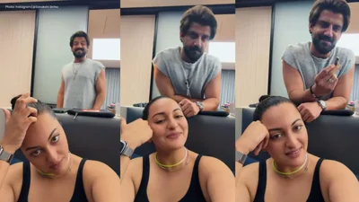 Sonakshi-Zaheer Join Viral Melody Trend