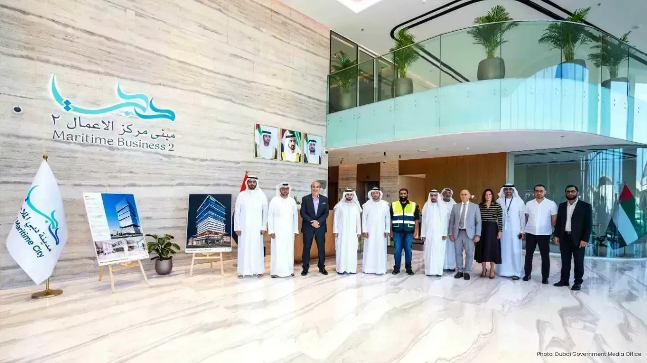 Dubai Maritime City Unveils AED 160 Million Maritime Business Centre 2