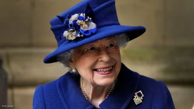 Lotus-Inspired Gown of Queen Elizabeth II Unveiled in London