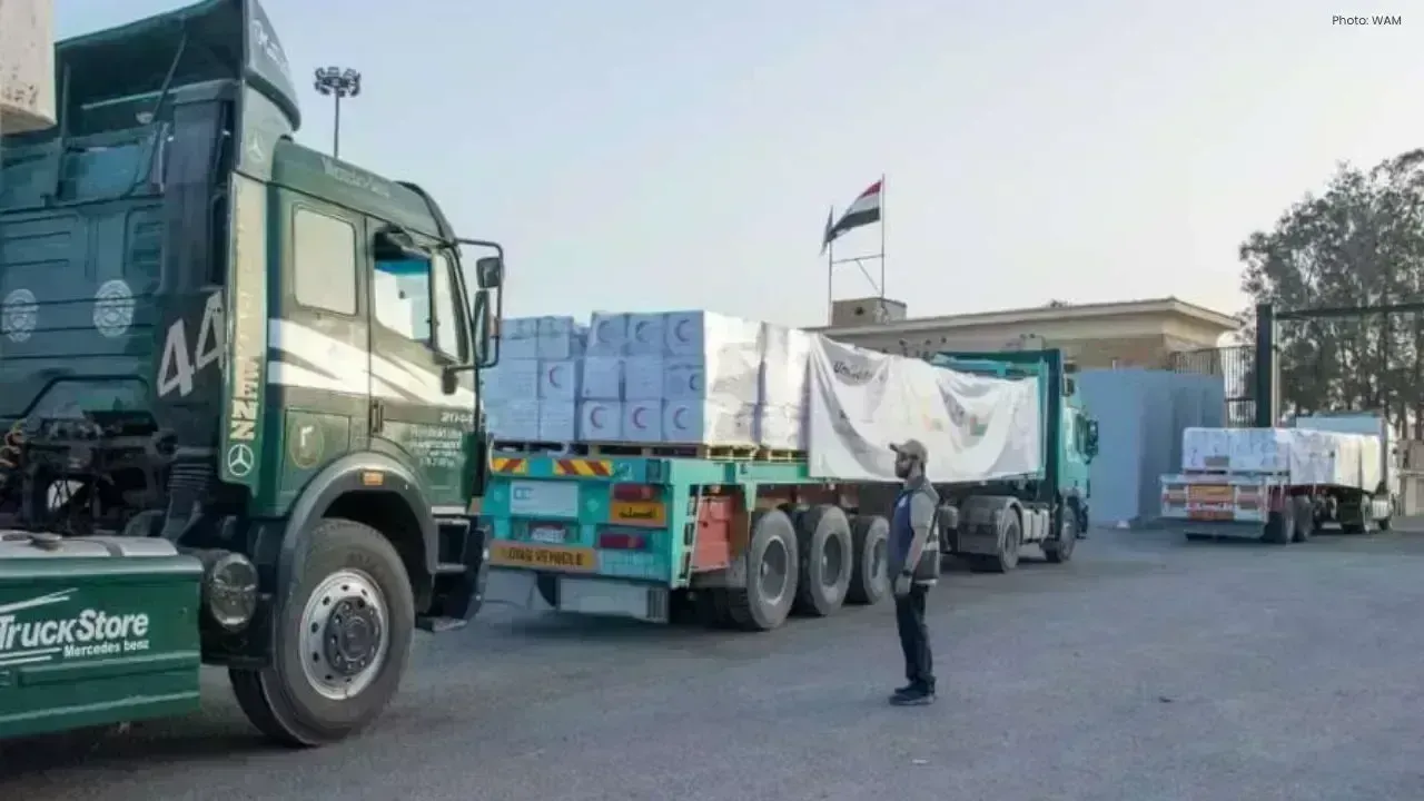 Humanitarian Aid: UAE Dispatches 930 Tonnes to Gaza for Eid