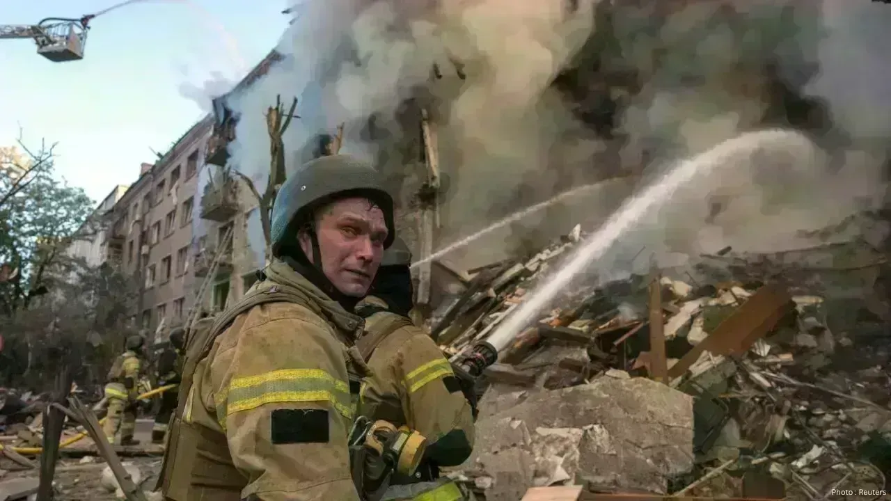 Kyiv Faces Heavy Missile and Drone Assault Amid Rising Tensions