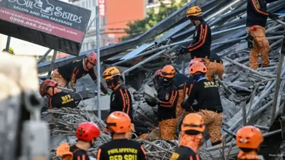 Tragic Building Collapse in Philippines Claims Four Lives, 17 Missing