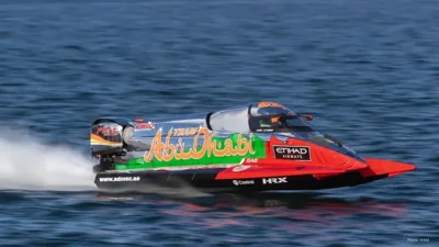 Team Abu Dhabi Kicks Off F1H2O Championship in Cagliari, Italy