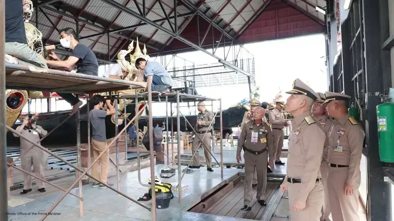 Thailand Prepares for Royal Barge Procession