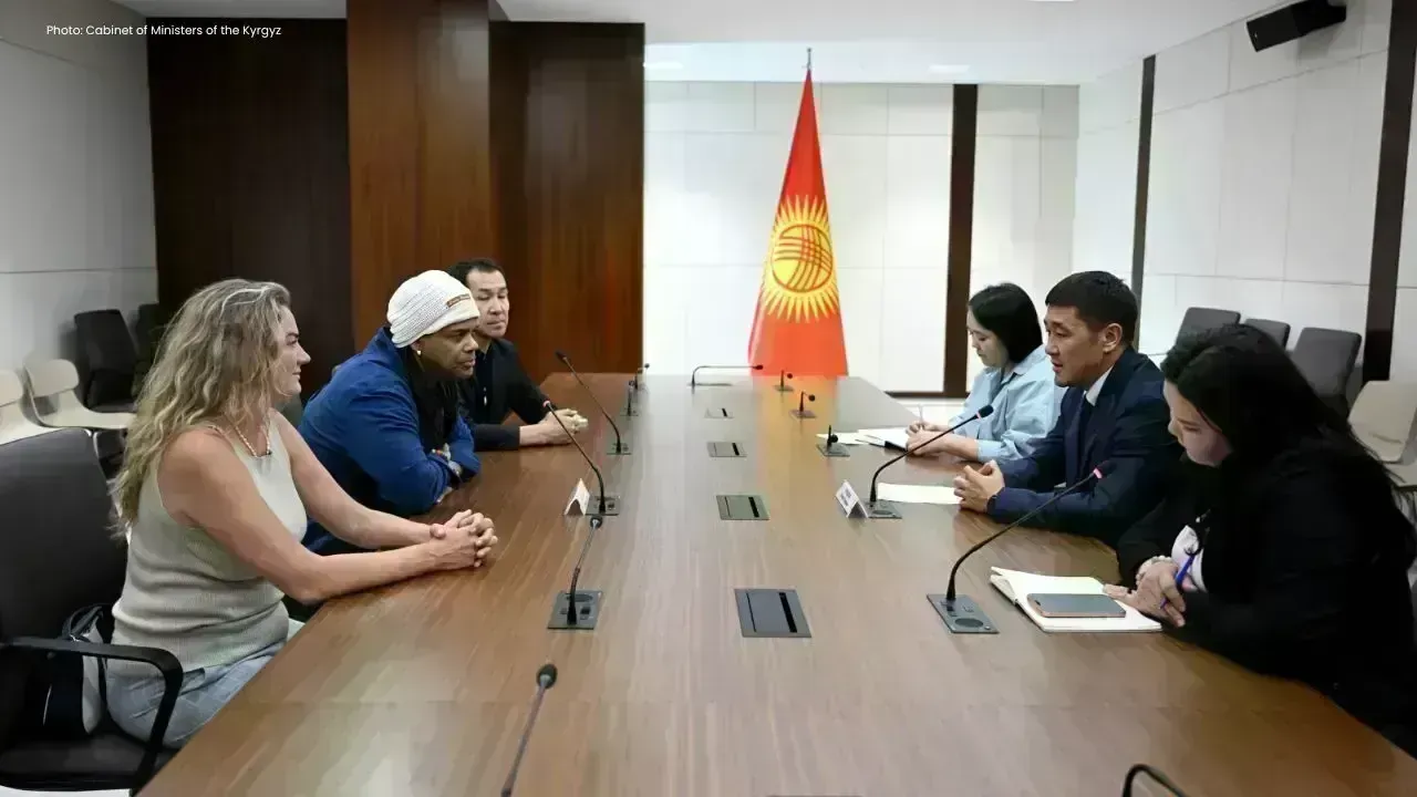 Kyrgyzstan Welcomes Enigma Vocalist