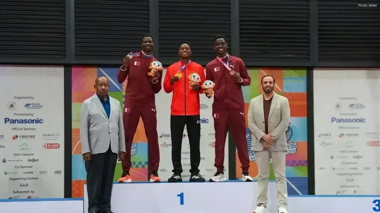 UAE Triumphs with Dual Gold at Asian U20 Athletics