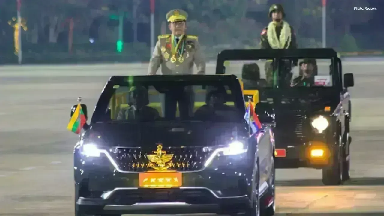 Myanmar President Begins Landmark India Visit