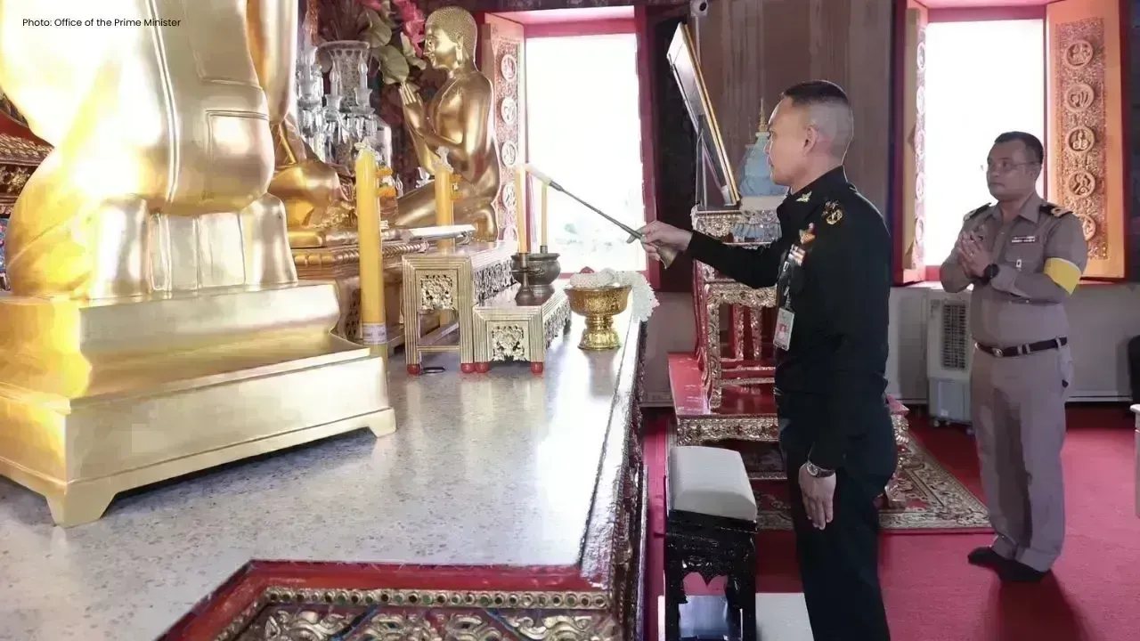 Thailand Defence Staff Mark Visakha Bucha Day