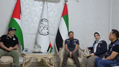 WHO Team Evaluates UAE Medical Facility in Gaza Relief Operations