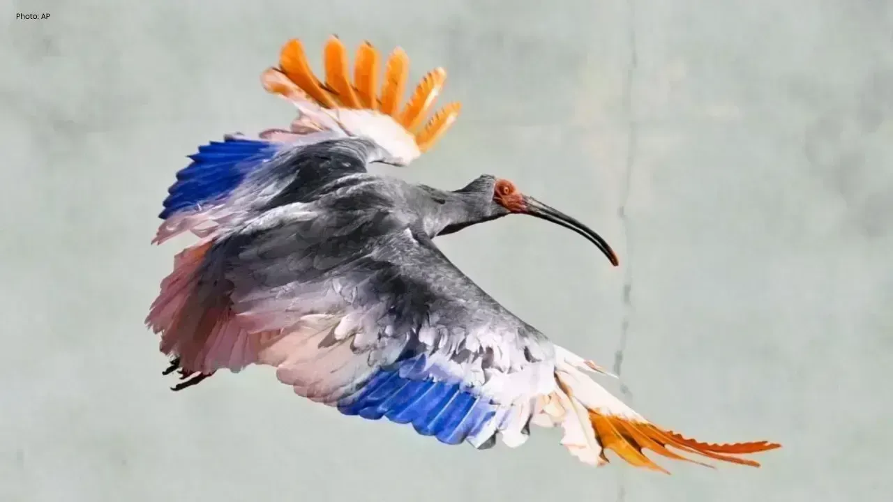 Japan Releases Rare Ibises Into the Wild Again