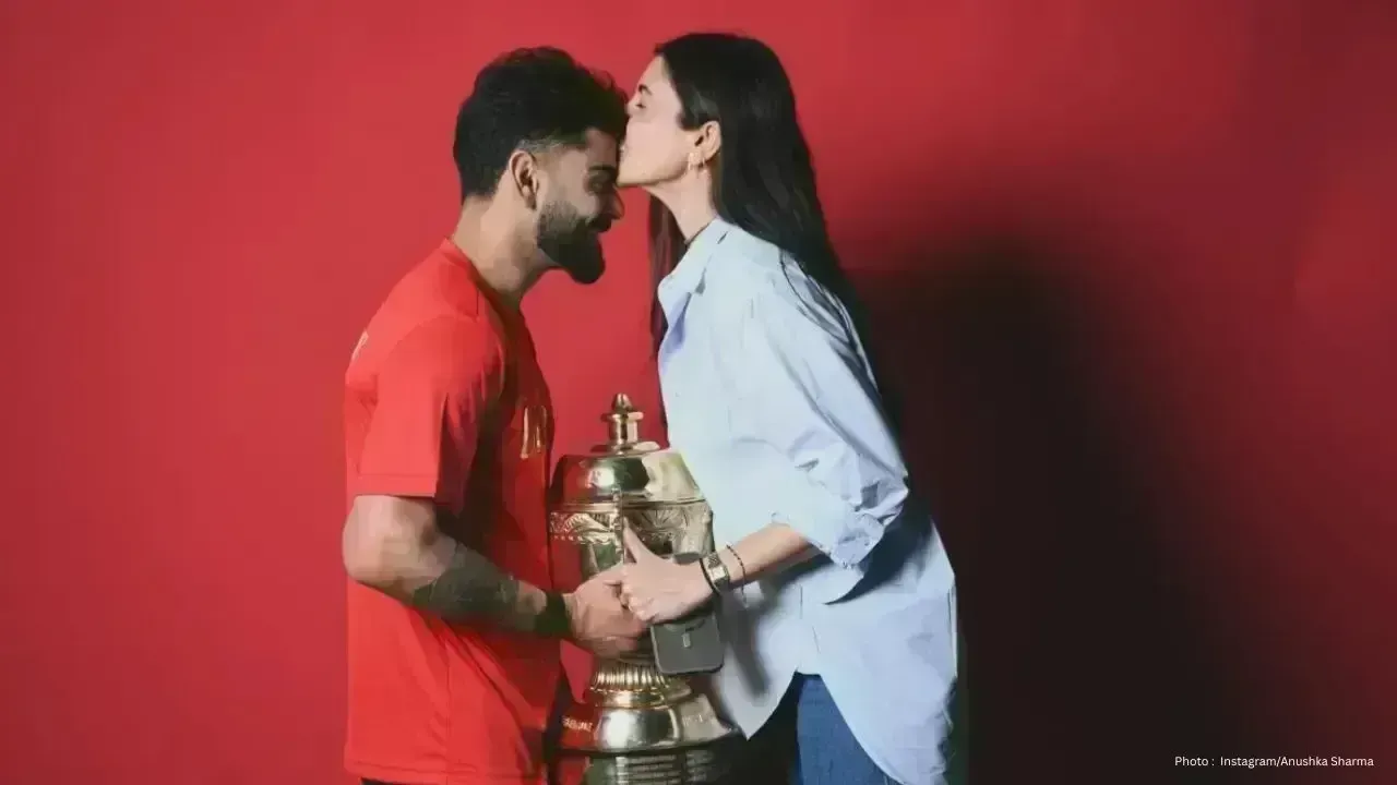 Anushka Sharma and Virat Kohli's Joyous Moment After RCB’s IPL 2026 Victory