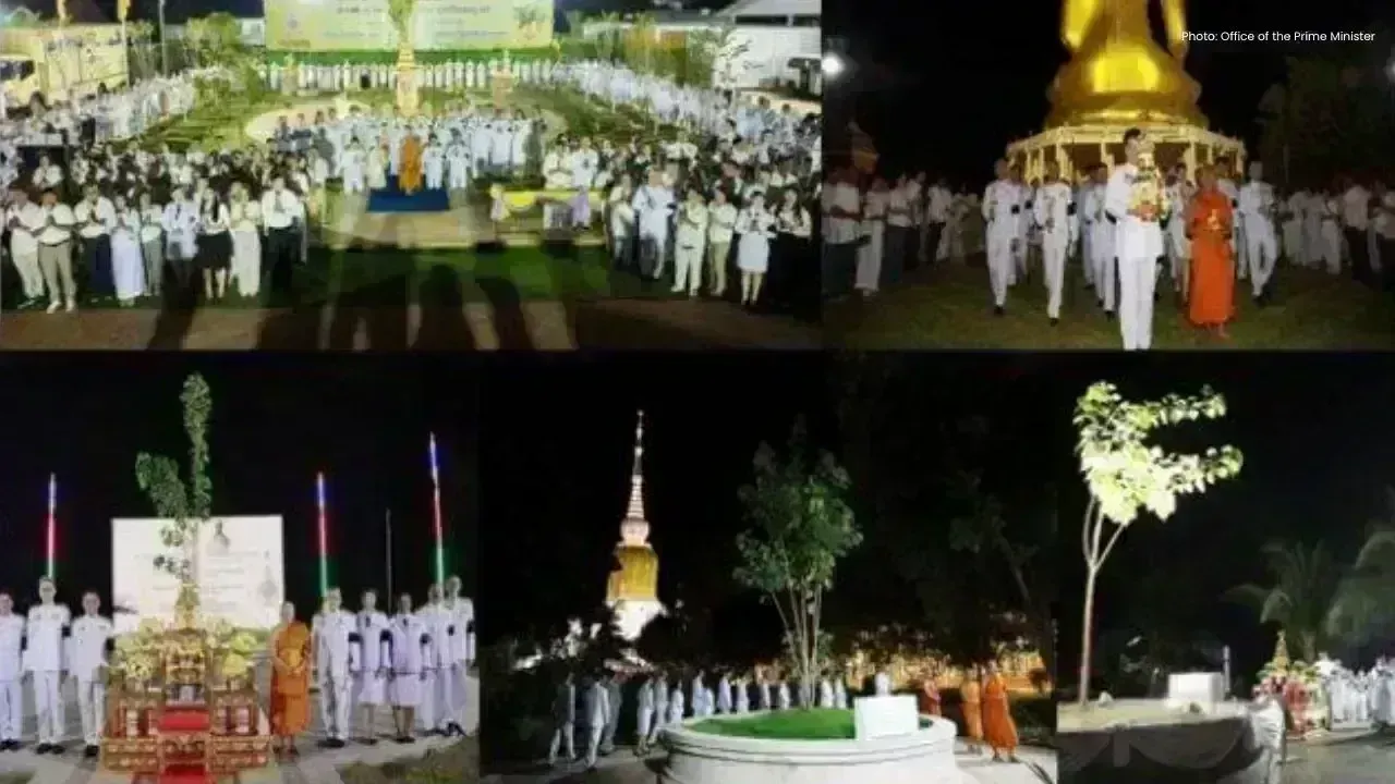 Thailand Honors Visakha Bucha With Royal Offerings