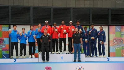 UAE Athletics Team Achieves Four Medal Wins at Asian U20 Championship